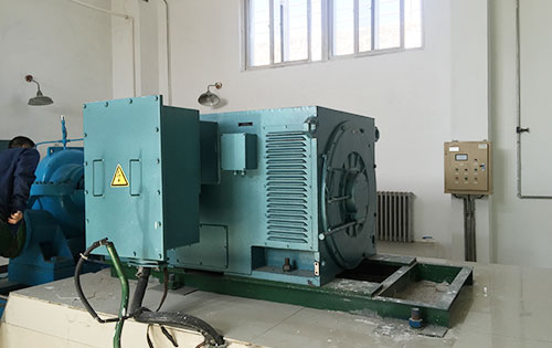 阿尔山某水电站工程主水泵使用我公司高压电机安装尺寸